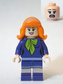 Lego, Minifigure, Scooby-Doo, Daphne Blake, SCD004
