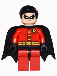 Lego, Minifigure, Super Heroes, Batman II, Robin - Black Cape, sh0011