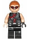 Lego, Minifigure, Marvel, Avengers Infinity War, Hawkeye - Black and Dark Red Suit, Medium Nougat Hair, SH0034