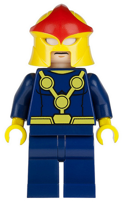 Lego, Minifigure, Super Heroes, Ultimate Spider-Man, Nova, SH0051