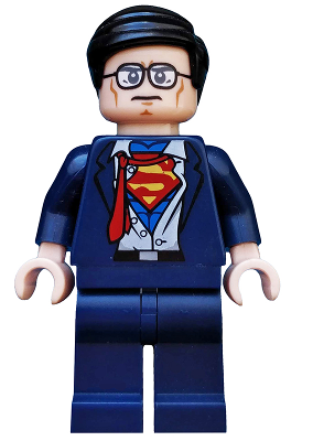 Lego, Minifigure, Super Heroes, Clark Kent / Superman, sh0083