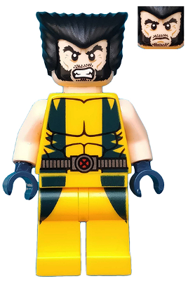 Lego, Minifigure, Super Heroes, Wolverine, SH017