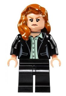 Lego, Minifigure, Super Heroes, Superman, Lois Lane - Black Suit, SH0225