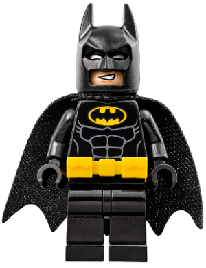 Lego, Minifigure, Super Heroes, The LEGO Batman Movie, Batman - Utility Belt, Head Type 2, SH318