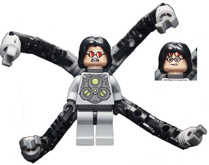 Lego, Minifigure, City, Super Heroes, Dr. Octopus, SH040