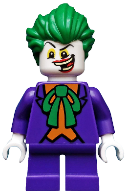 Lego, Minifigure, Super Heroes, Mighty Micros, The Joker - Short Legs, SH482