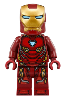 Lego, Minifigure, Marvel, Avengers Infinity War, Iron Man - Mark 50 Armor, Small Helmet Visor, SH0496
