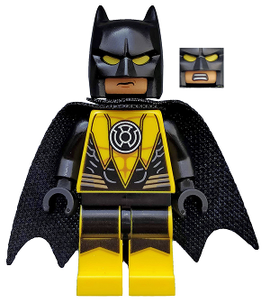 Lego, Minifigure, Super Heroes, Batman, Batman II, Yellow Lantern Batman, SH0534