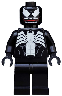 Lego, Minifigure, Super Heros, Ultimate Spider-Man, Venom - Teeth Parted, SH0542