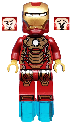 Lego, Minifigure, Super Heroes, Iron Man 3, Iron Man - Mark 42 Armor, SH065