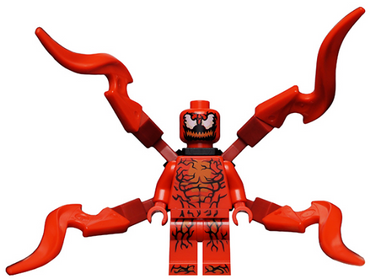 Lego, Minifigure, Super Heroes, Carnage - Medium Appendages, sh0683