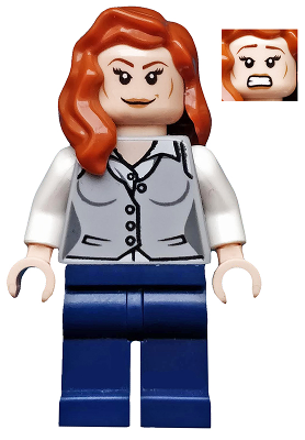 Lego, Minifigure, Super Heroes, Man of Steel, Lois Lane, SH075