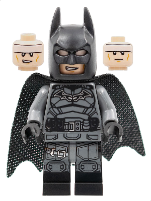 Lego, Minifigure, Batman, Batman - Dark Bluish Gray Suit, Black Belt, Black Hands, Spongy Cape with 1 Hole, Black Boots, SH0786