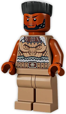 Lego, Minifigure,  Super Heroes, Black Panther Wakanda Forever, M'Baku, SH0846