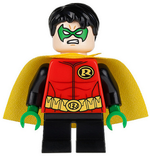 Lego, Minifigure, Super Heroes, Batman II, Robin, SH091