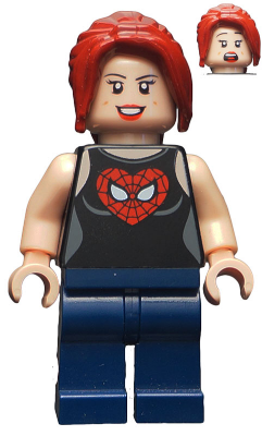 Lego, Minifigure, Super Heroes, Mary Jane 5, SH103