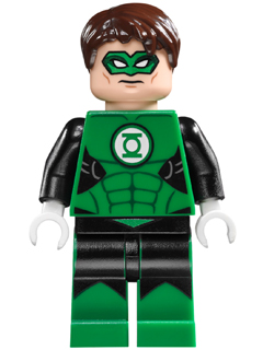 LEGO, Minifigure, Super Heros, Justice League, Green Lantern, White Hands, SH145