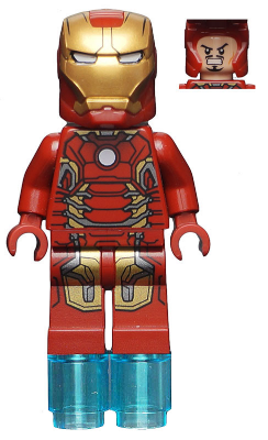 Lego, Minifigure, Super Heroes, Avengers, Iron Man Mark 43 Armor, SH0167