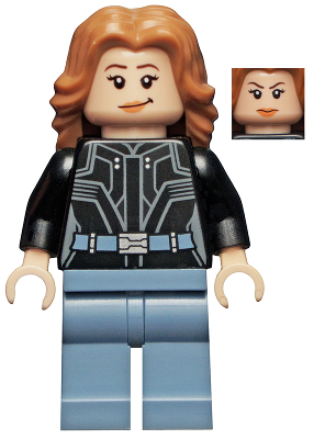 Lego, Minifigure, Super Heroes, Captain America Civil War, Agent 13, SH0255