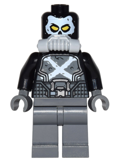Lego, Minifigure, Super Heroes, Captain America Civil War, Crossbones, SH0262
