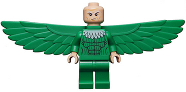 Lego, Minifigure, Super Heroes, Spider-Man, Vulture, Green Costume and Falcon Wings, SH285