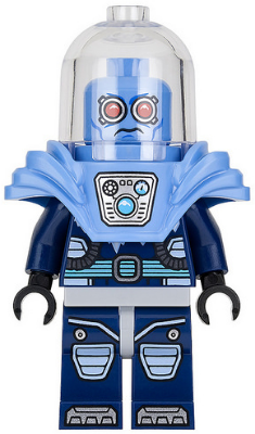 Lego, Minifigure, Super Heroes, The LEGO Batman Movie, Mr. Freeze, Shoulder Ice Armor, SH319