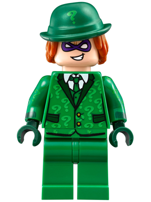 Lego, Minifigure, Super Heroes, The Riddler, SH334