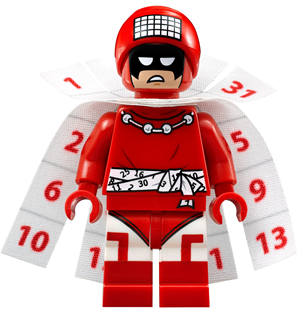 Lego, Minifigure, Super Heroes, The LEGO Batman Movie, Calendar Man, sh335