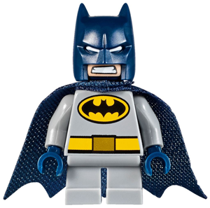 Lego, Minifigure, Mighty Micros, Batman II, Batman, Short Legs, Dark Blue Cape, SH356