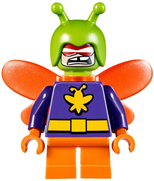Lego, Minifigure, Super Heroes, Killer Moth, Short Legs, sh357