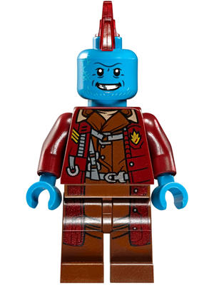 Lego, Minifigure, Marvel, Guardians of the Galaxy Vol 2., Yondu, SH379