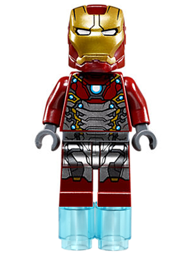 Lego, Minifigure, Super Heroes, Spiderman: Homecoming, Iron Man - Mark 47 Armor, sh405