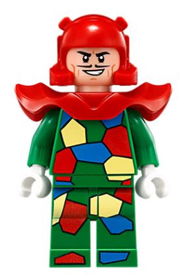Lego, Minifigure, Super Heroes, The LEGO Batman Movie, Crazy Quilt, SH454