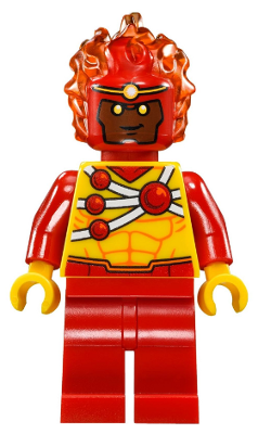 LEGO, Minifigure, Super Heros, Justice League, Firestorm, SH457