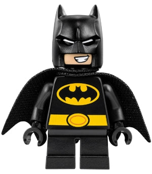 Lego, Minifigure, Super Heroes, Mighty Micros, Batman - Short Legs, Black Torso, SH492