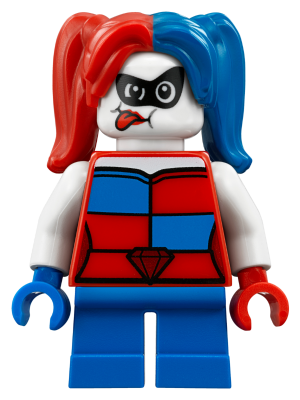 Lego, Minifigure, Super Heroes, Mighty Micros, Harley Quinn, Short Legs, sh493