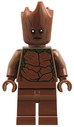 Lego, Minifigure, Marvel, Guardians of the Galaxy, Groot, SH501