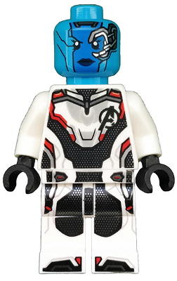 Lego, Minifigure, Super Heroes, Nebula - White Jumpsuit, SH574