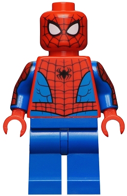 Lego, Minifigure, Super Heroes, Spider-Man, Printed Arms, SH0684