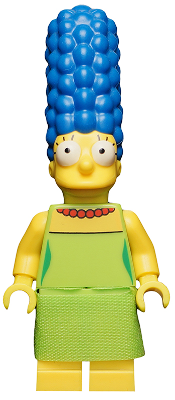 Lego, Minifigure, The Simpsons, Series 1, Marge Simpson, Minifigure only, sim009