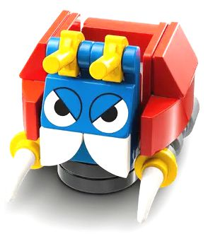Lego, Minifigure, Sonic the Hedgehog, Moto Bug - Printed Eyes, son011