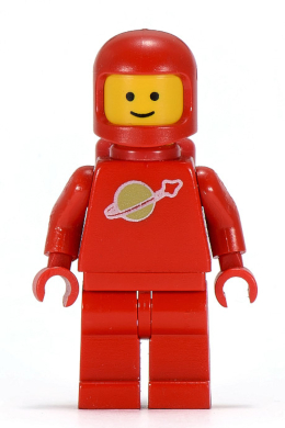 Lego, Minifigure, Space, Classic Space - Red with Air Tanks, SP005