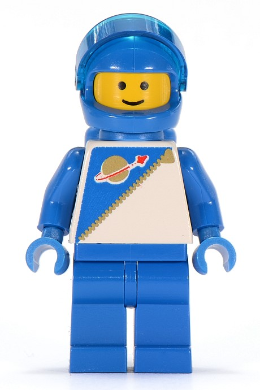 Lego, Minifigure, Space, Futuron, BLUE, SP014