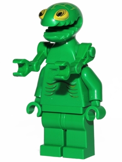 Lego, Minifigure, Space Police III, Alien - Frenzy, SP091