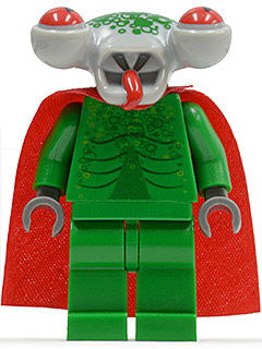 Lego, Minifigure, Space Police III, Space Police 3 Alien - Squidman, SP092
