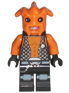 Lego, Minifigure, Space, Space Police III, Space Police 3 Alien - Kranxx, SP093