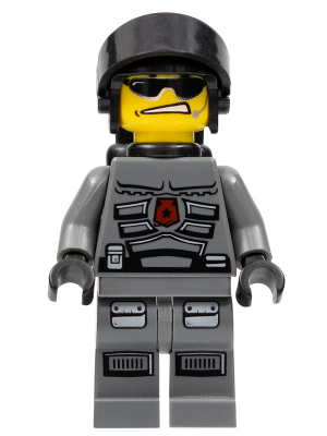 Lego, Minifigure, Space Police III, Space Police 3 Officer 2 - Air Tanks, SP095