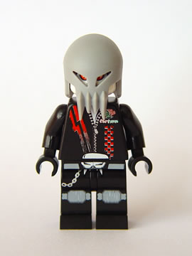 Lego, Minifigure, Space, Space Police III, Space Police 3 Alien - Skull Twin, sp101