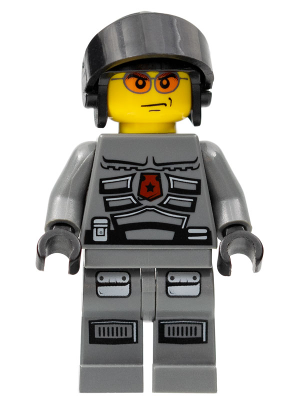 Lego, Minifigure, Space Police III, Space Police 3 Officer 7, SP105