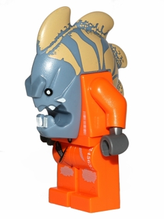 Lego, Minifigure, Space, Space Police III, Space Police 3 Alien - Jawson, SP113